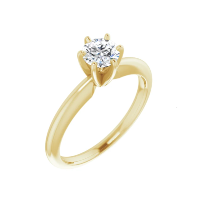 Elegantný diamantový prsteň 0.80 ct