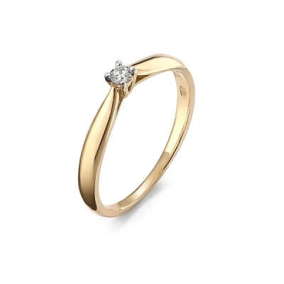 Elegantný diamantový prsteň 0.10 ct