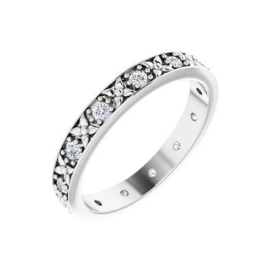 Výročný prsteň s diamantami 0.28 ct