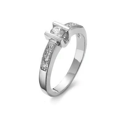 Diamantový zásnubný prsteň 0.23 ct