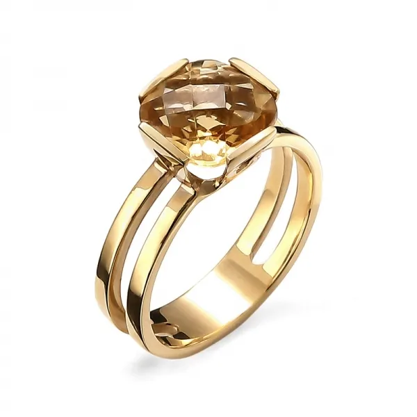 Zlatý prsteň s Citrínom